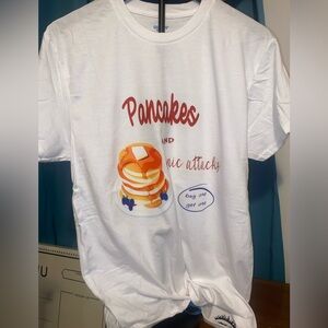 NEW!!  PANCAKES & PANIC ATTACKS tee